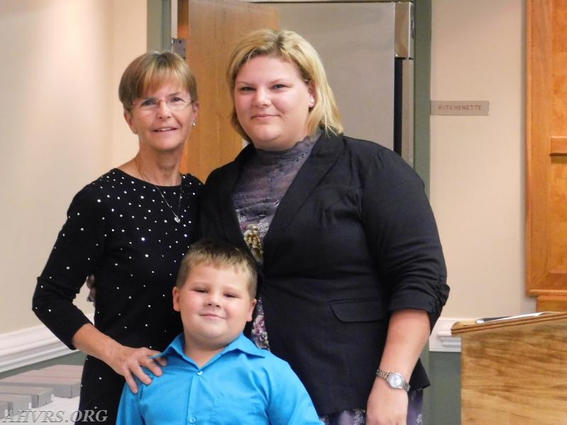 Rescue Chief Jayne Toellner and Squad President Angela Wilhelm with Chase
Banquet 2017